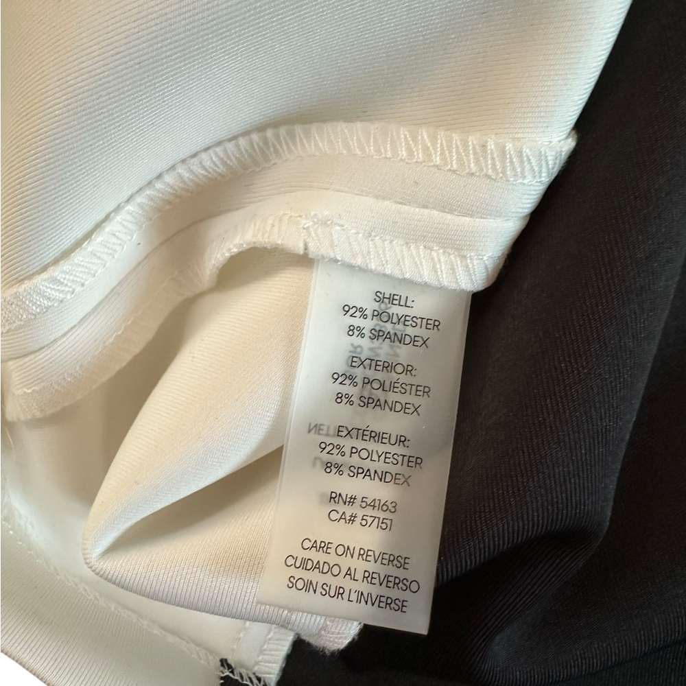 NWT Calvin Klein Colorblocked Scuba Sheath Dress Size 4 - Picture 13 of 17